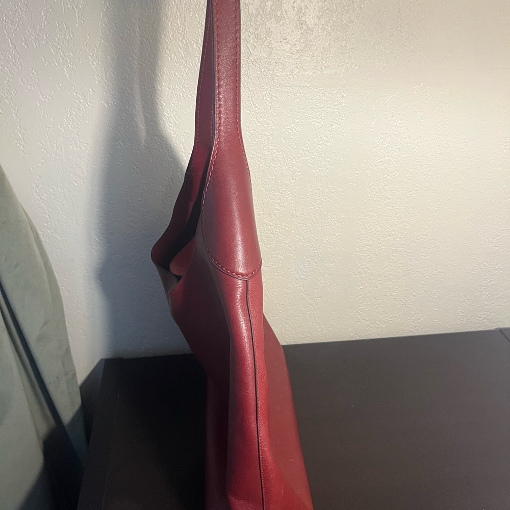 Coach Brooklyn 39- Brass/Dark Ruby - Picture 2 of 8